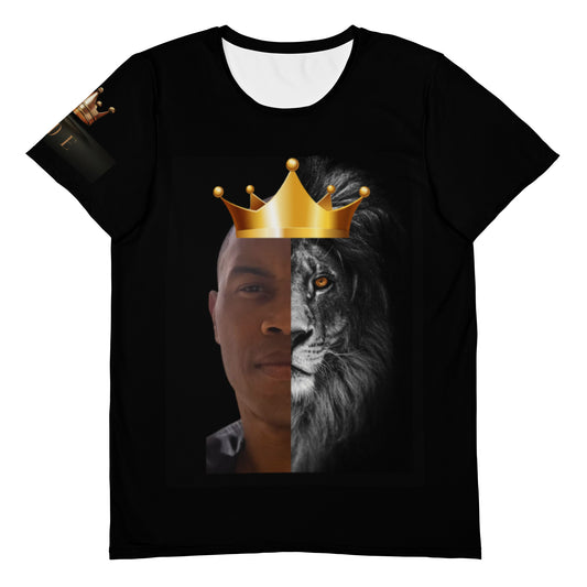 Lion and King Men's Athletic T-shirt