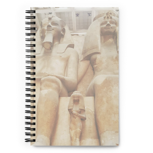 King Amenhotep III Spiral notebook